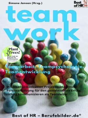 cover image of Teamwork Teamarbeit Teampsychologie Teamentwicklung